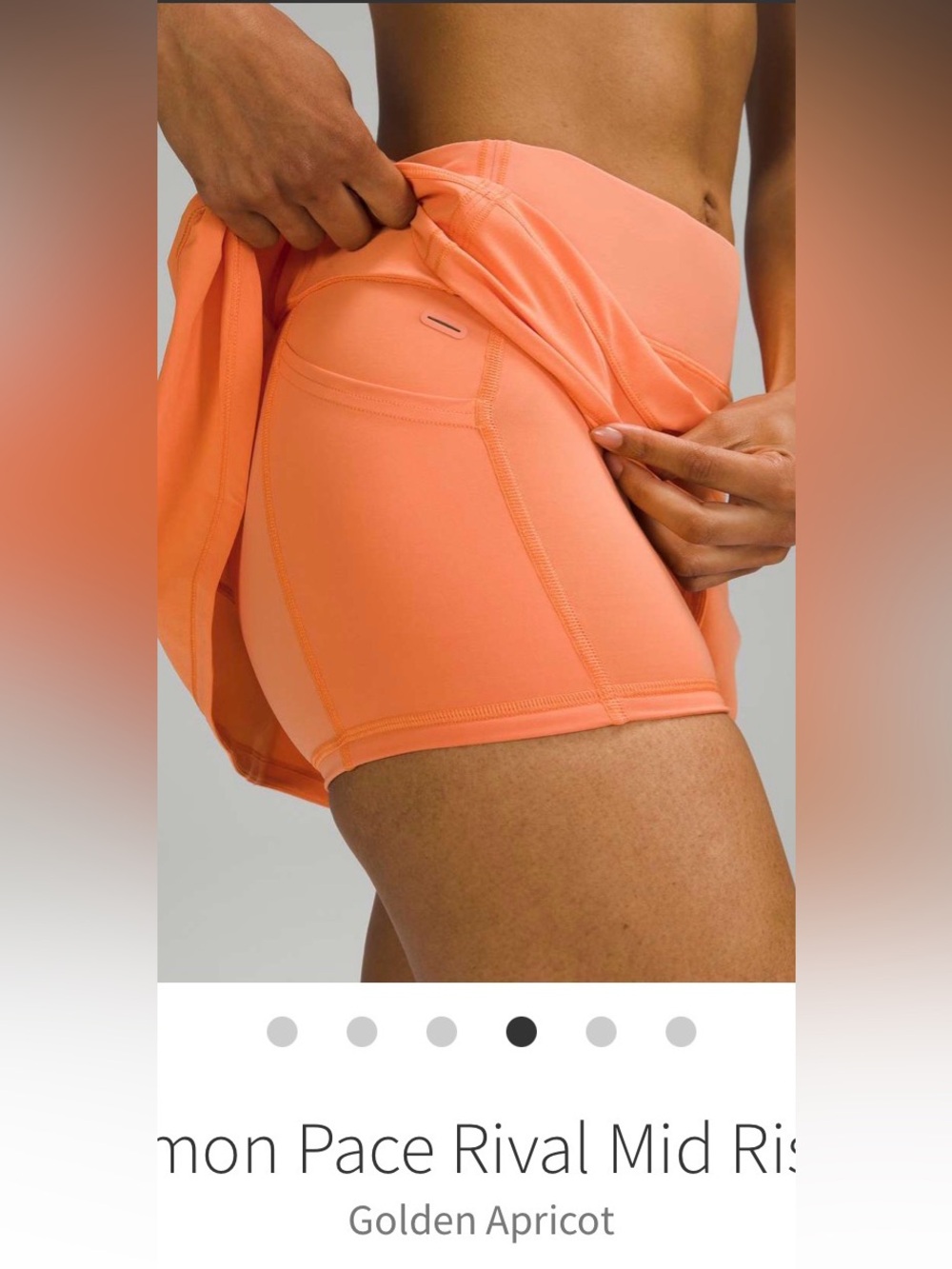 Lululemon Pace Rival Mid Rise Skirt - Picture 12 of 14